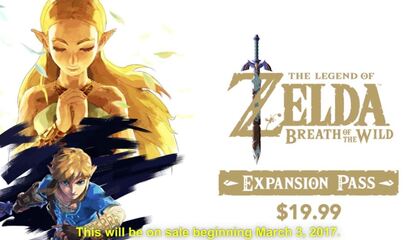 Nintendo Confirms Expansion Pass DLC for The Legend of Zelda: Breath of the Wild