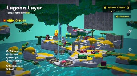 Donkey Kong Bananza Map