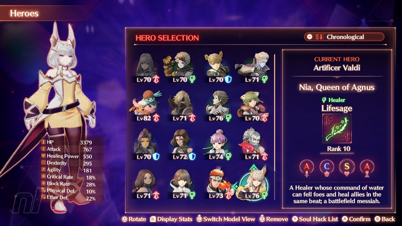 Xenoblade Chronicles 3, Best Classes For Each Character