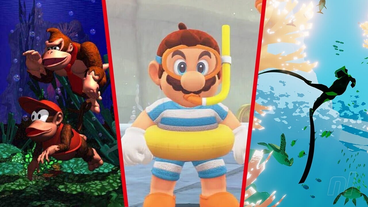 Los mejores niveles submarinos en Nintendo Switch