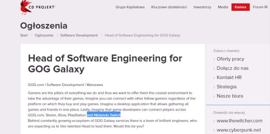 Head Of Software Engineering IMG