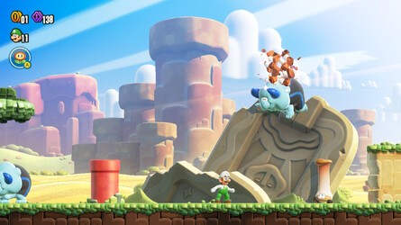 Super Mario Bros. Wonder: World 1-4 - Bulrush Coming Through 8