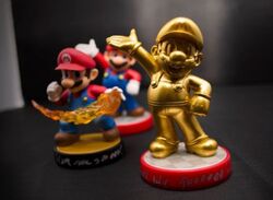 Gold and Super Smash Bros. Mario amiibo, Signed by Charles Martinet, Up for Auction to Support Child's Play