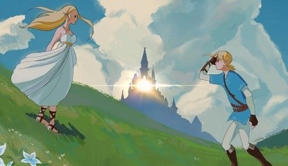Zelda: Breath Of The Wild Transformed Into Stunning Studio Ghibli-Inspired Poster