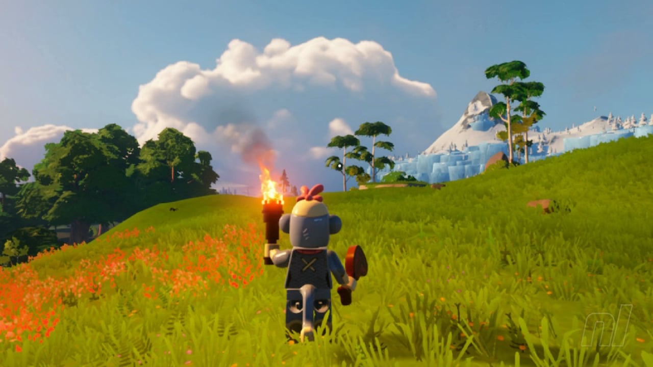 For a cute and cheery little survival game, Lego Fortnite goes