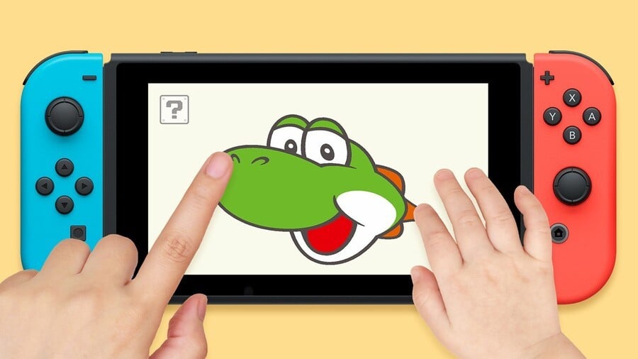 A child-friendly Yoshi app launched on the eShop in April, but what's it called?