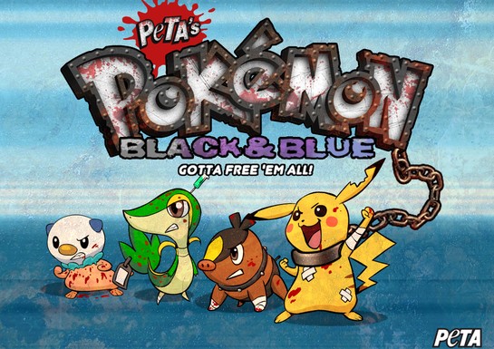 PETA Targets Pokémon Black & White 2 in Latest Campaign