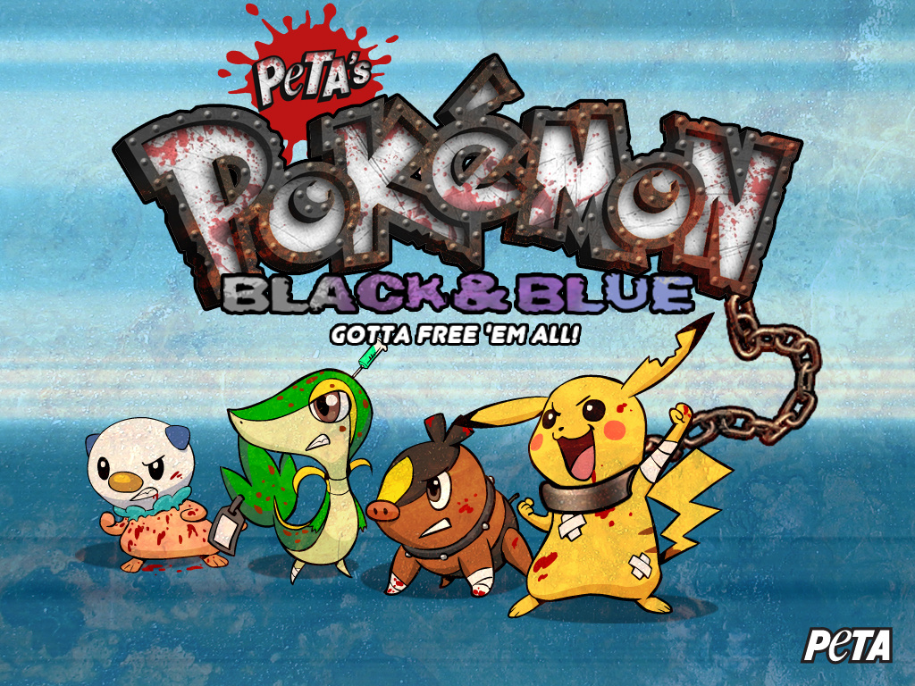 PETA Targets Pokémon Black & White 2 in Latest Campaign | Nintendo Life
