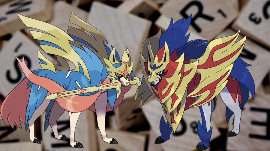 What are Zacian and Zamazenta named after?