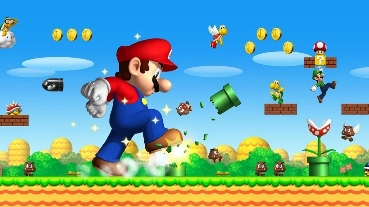 New Super Mario Bros. DS - Minigames VS - Random Minigames - 4 Players