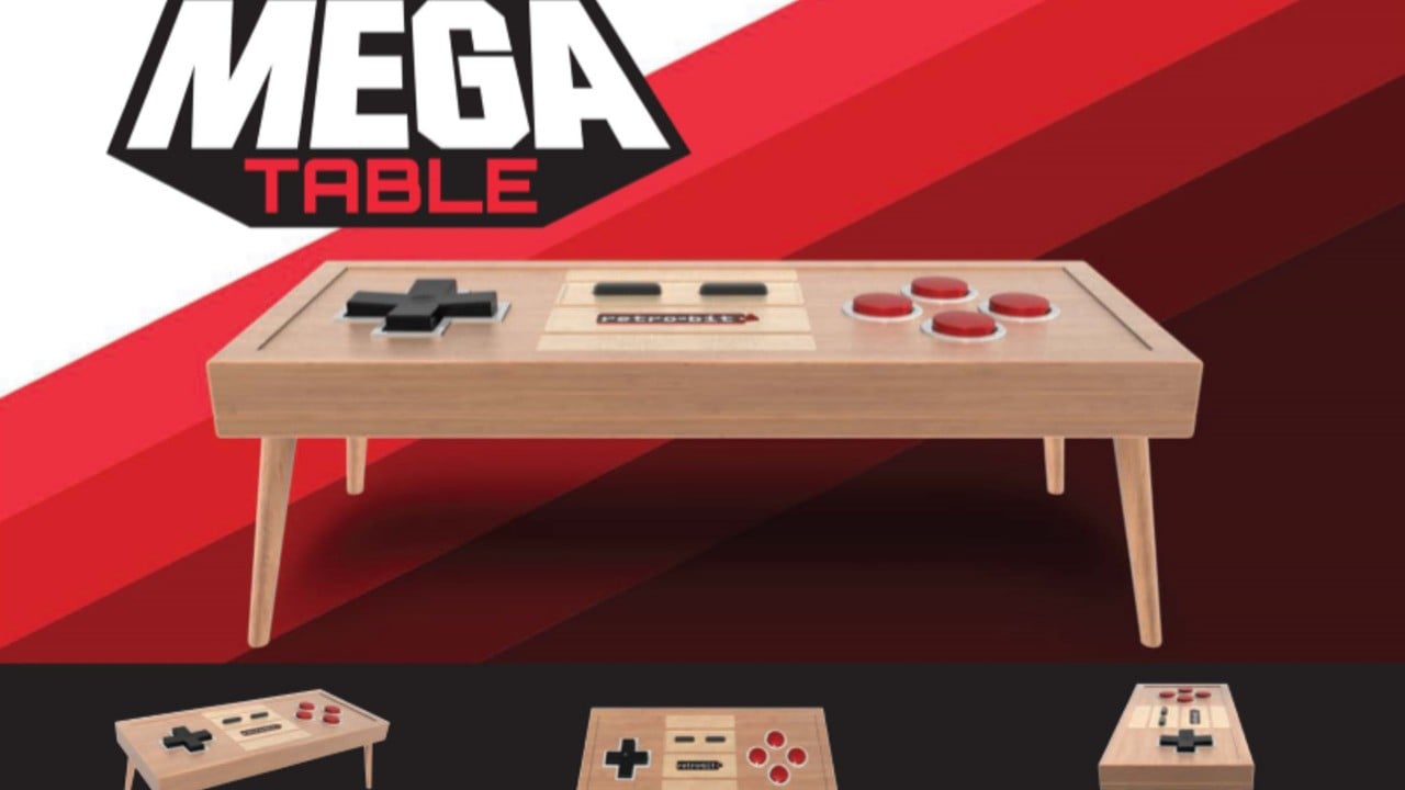 奇妙な点: Retro-Bit Mega Table は 500 ドルの巨大な USB コントローラーです