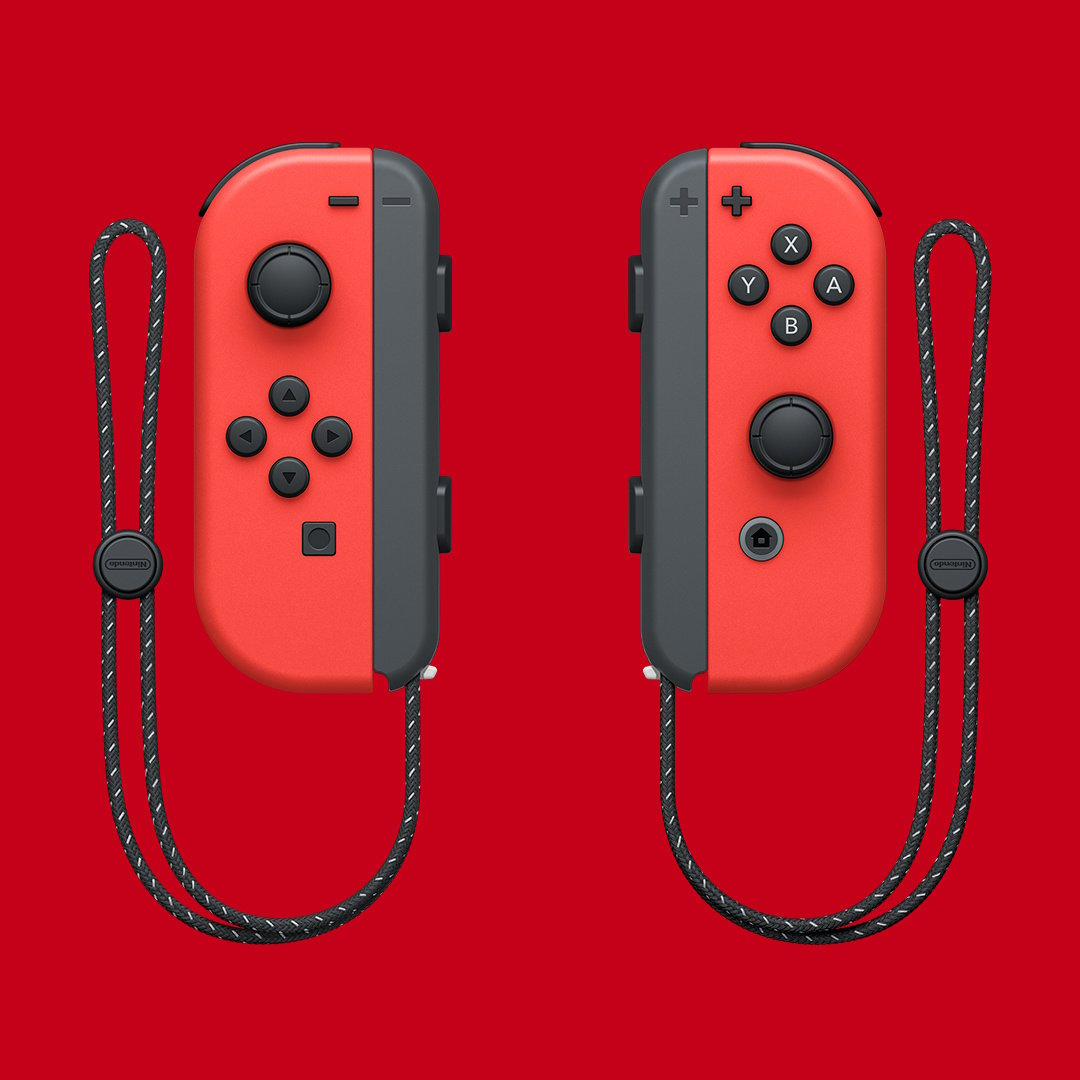 NEW Nintendo Switch OLED Mario Red Edition (Super Mario Bros. Wonder) 