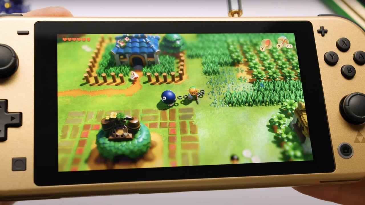 'Ultimate' Zelda Switch Lite Comes With OLED Screen And Hall Effect Joysticks