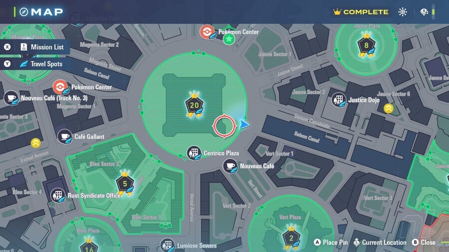 Wild Zone 20 Pokémon Legends: Z-A