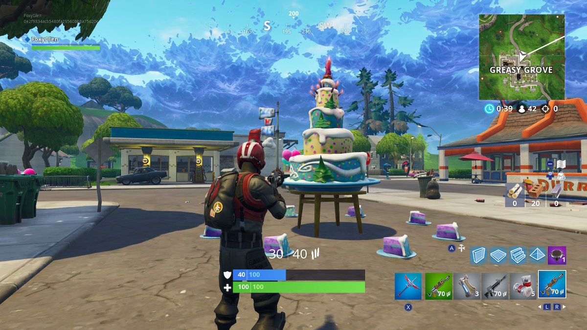 Fortnite Birthday Slice Pickaxe - PNG, Pictures, Images