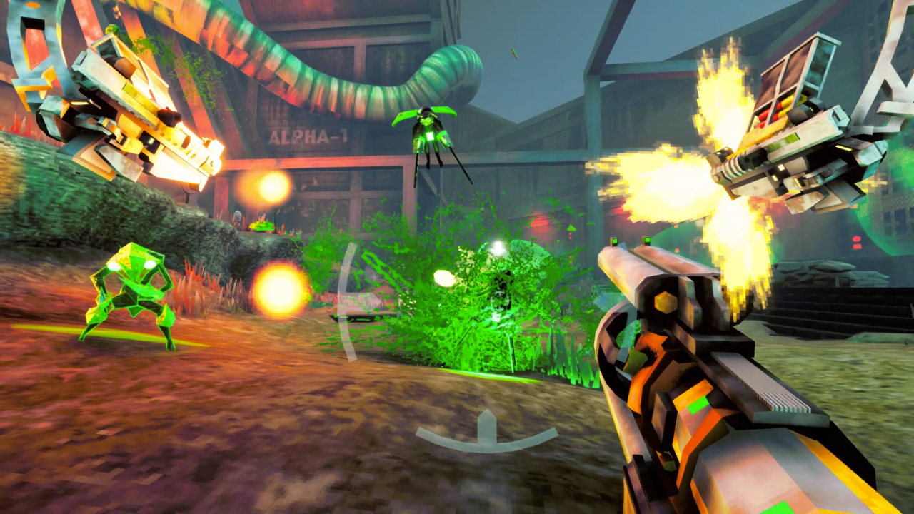 Exocide Is A Snappy, Stylish FPS That Would Be Right At Home On GameCube Nintendo Life