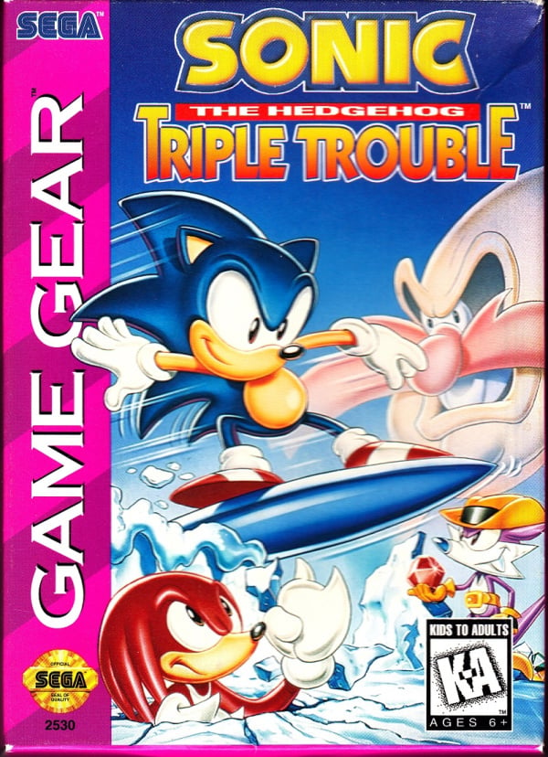 Sonic the Hedgehog: Triple Trouble (Game Gear) - online game