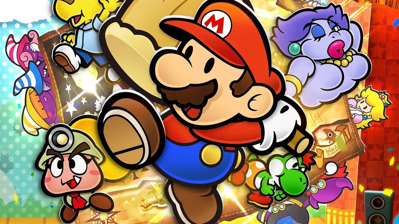 Video: Side-by-Side-Szene aus dem Paper Mario: Thousand Year Story Book