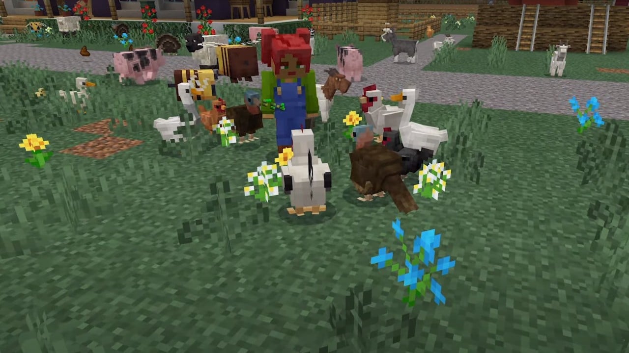 Minecraft Gets Rural With Free Farm Life Mod Nintendo Life
