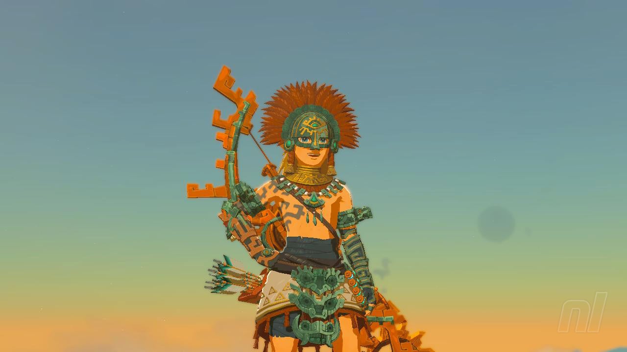 The Battery Pirate Character Holding Sword Beside A Treasure Box