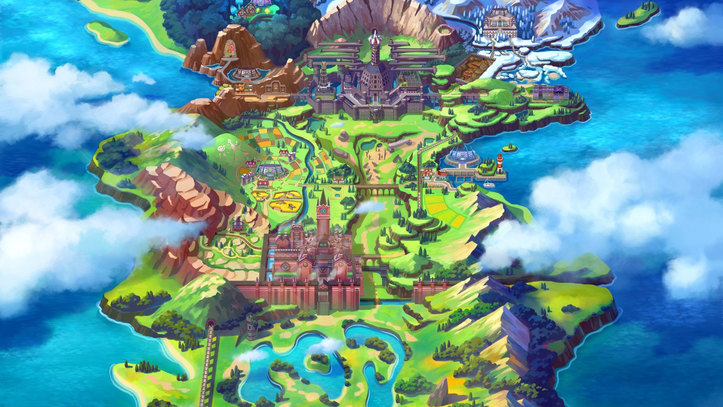 Pokemon Sword And Shield What Uk Locations Are The Towns In Galar Based On Feature Nintendo Life