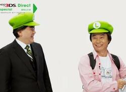 Iwata and Miyamoto Perform Skit As The "Luigi Brothers"