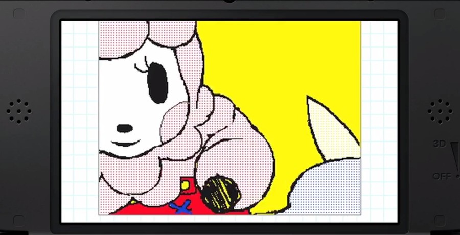 Flipnote 3 D Screen