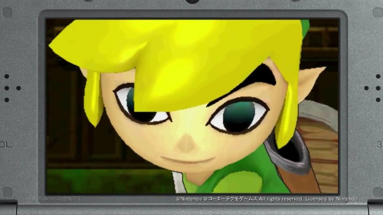 視頻：Hyrule Warriors Legends示威演示炫耀Toon Link，Tetra和“ My Fairy”模式