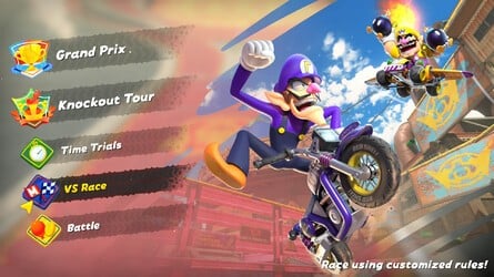 Mario Kart World Vs Race