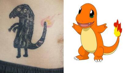 The Worst Ever Charmander Tattoo Has Gone Viral