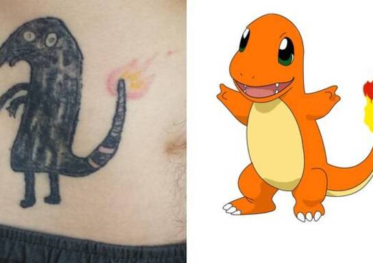 The Worst Ever Charmander Tattoo Has Gone Viral