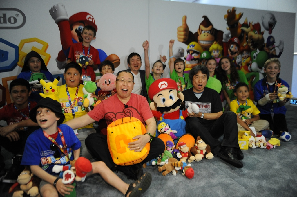 Miyamoto says his kids played a lot of SEGA games when they were