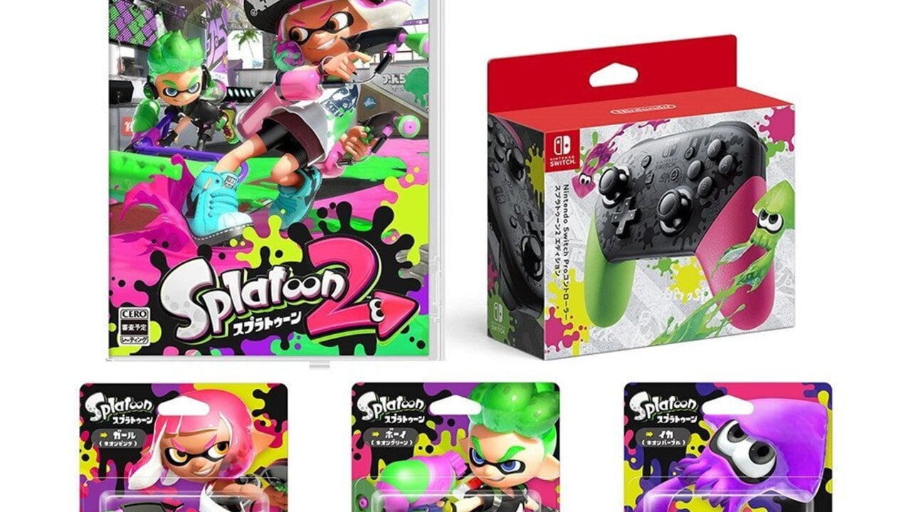 Amazon Japan's Videogame Bestsellers List Has A Bit Of A Splatoon 