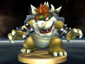 Bowser wants to get off this trophy