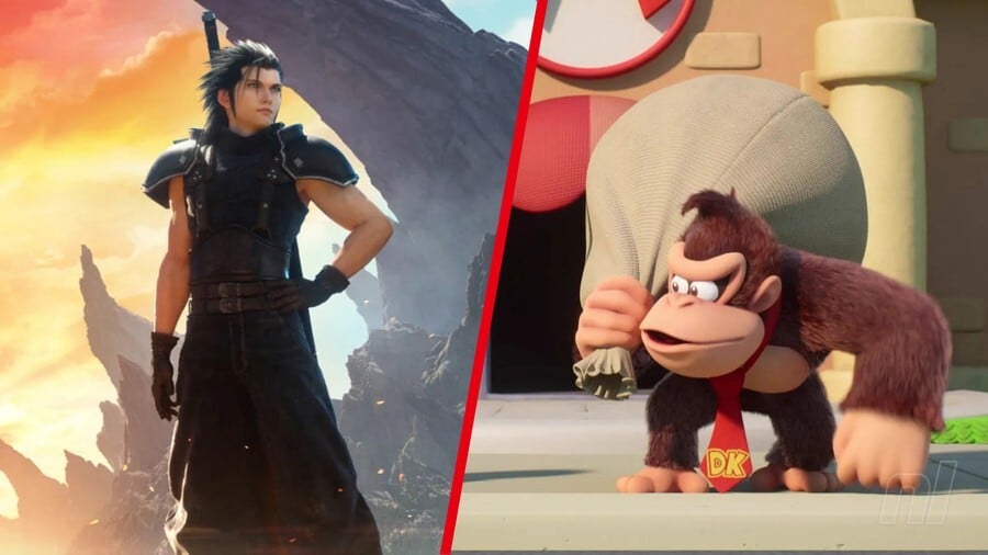 Final Fantasy VII / Mario vs. Donkey Kong