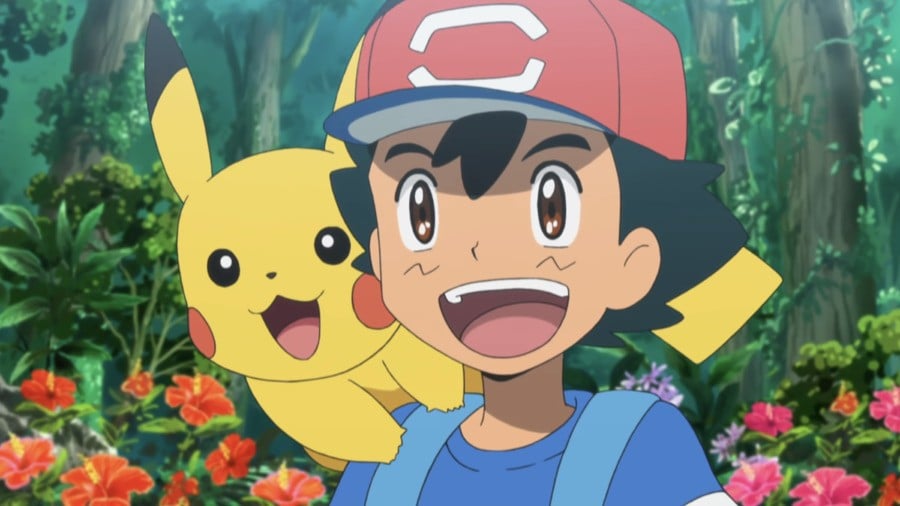 Pikachu and Ash