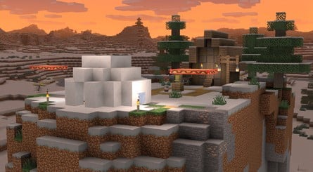 Super Smash Bros. Ultimate - Minecraft Stage