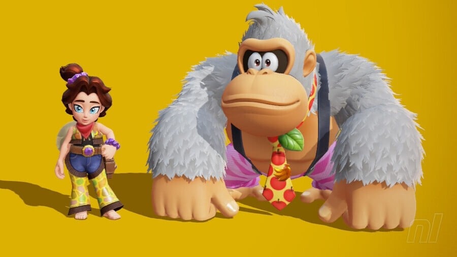 Donkey Kong Bananza Outfits