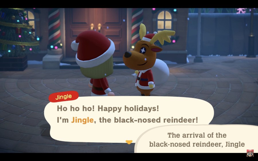 Jingle the Reindeer on Toy Day