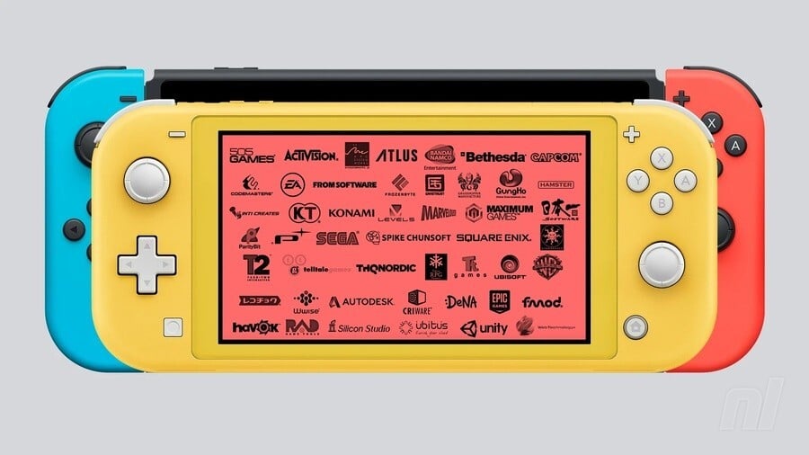 Some of the Nintendo Switch partners