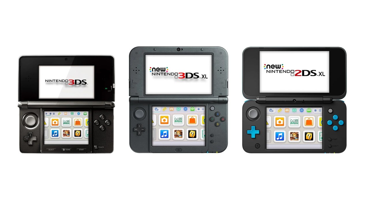 nintendo 3ds versions