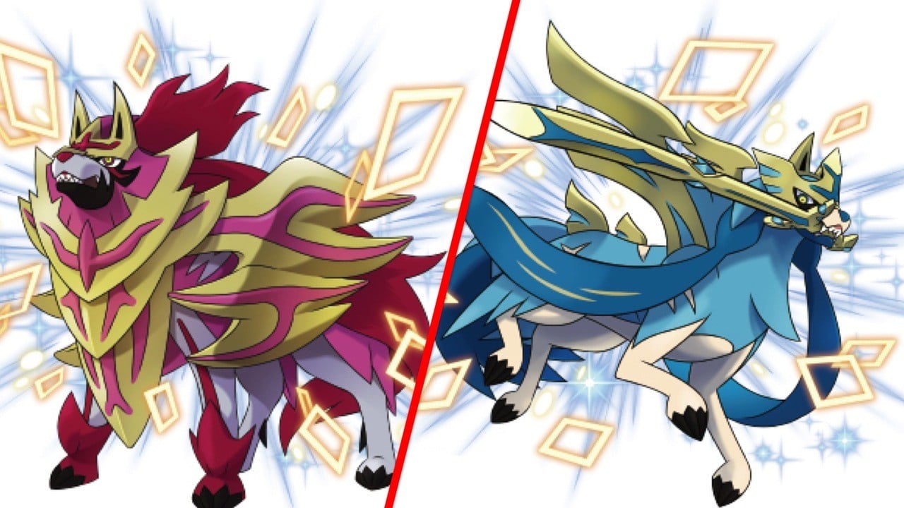 🌟Zacian Crowned Legendary Shiny Non Shiny Pokemon Sword and Shield Home🌟