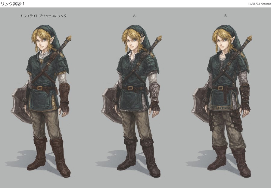 Link concept art - Hyrule Warriors