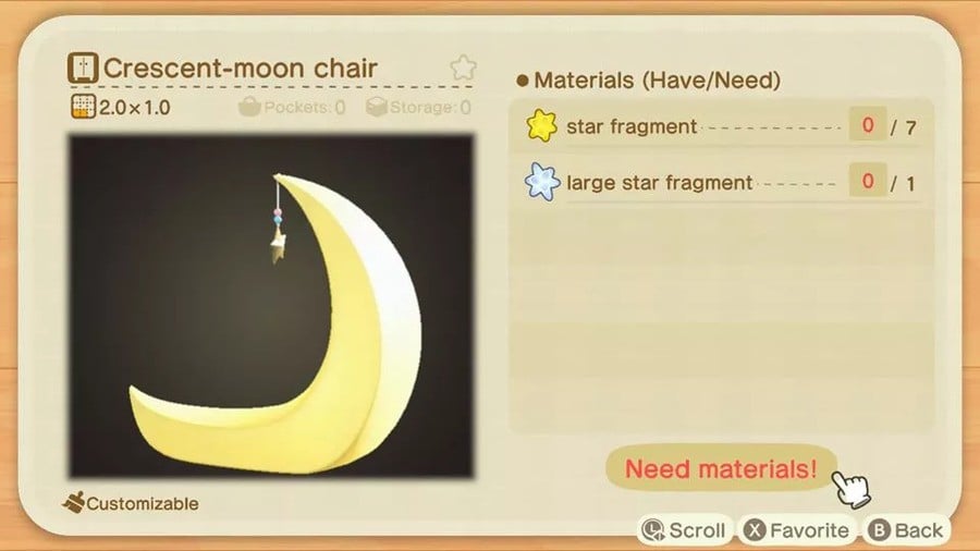 Crescent Moon Chair