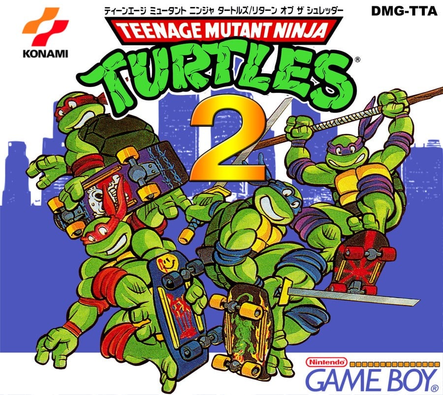 TMNT II JP Box Art.-Nr