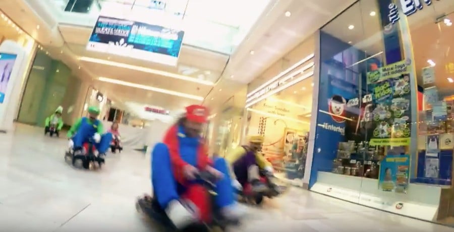Mario Kart Flashmob