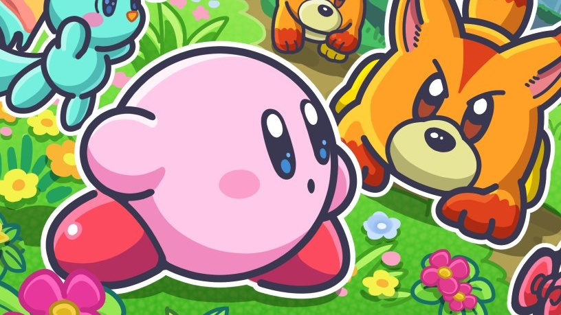 Kirby's 30th Anniversary Kirbys Wallpaper - Cat with Monocle