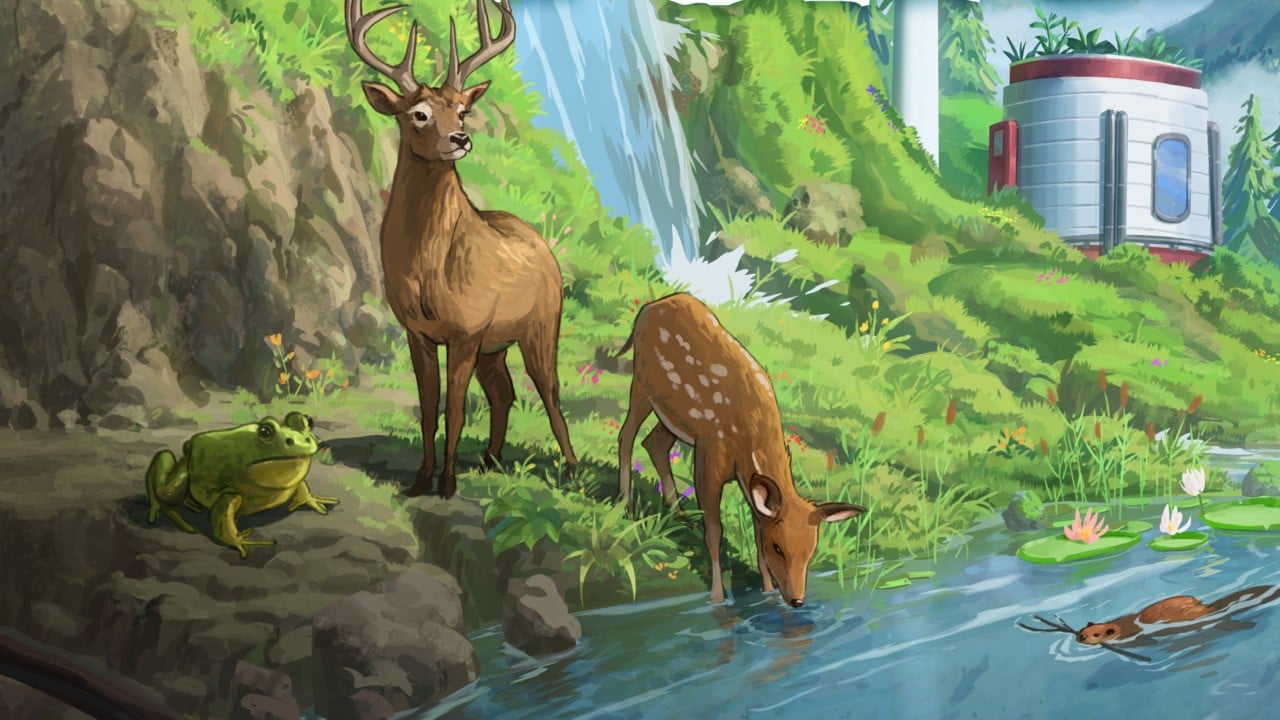 El relajado juego de estrategia ambiental de Devolver, ‘Terra Nil’, florecerá en Switch la próxima semana