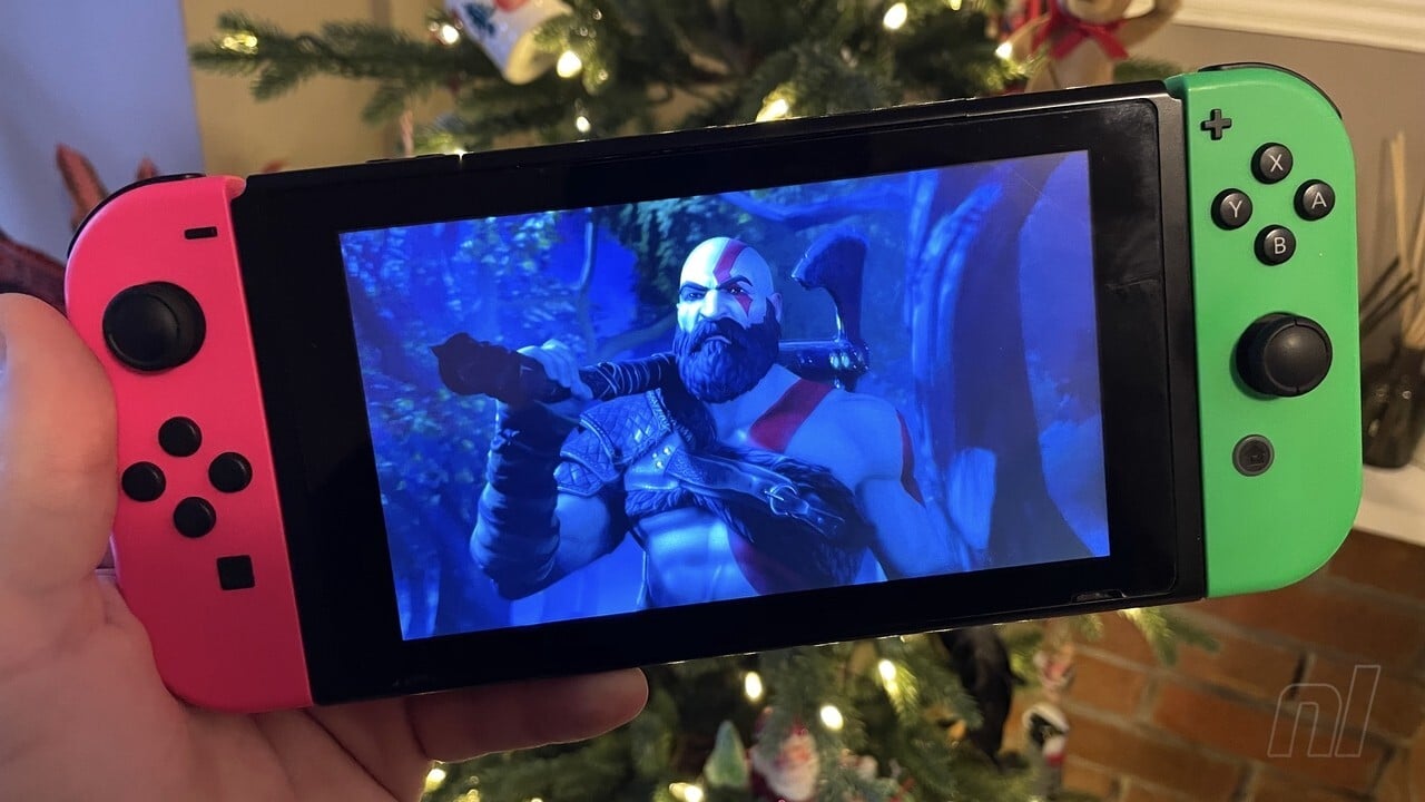 Ye Gods! Kratos From God Of War Comes To The Switch, Via Fortnite ...