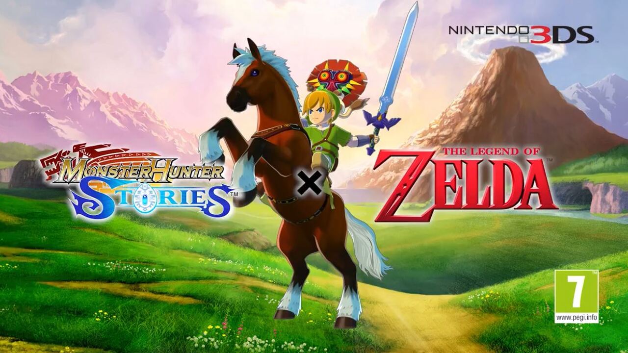 Monster Hunter Stories X Zelda Free DLC的傳奇本週現場直播